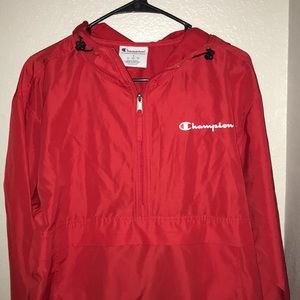 Champion windbreaker Color Red Size S